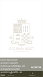 Mobile Screenshot of gourmandiet.dk